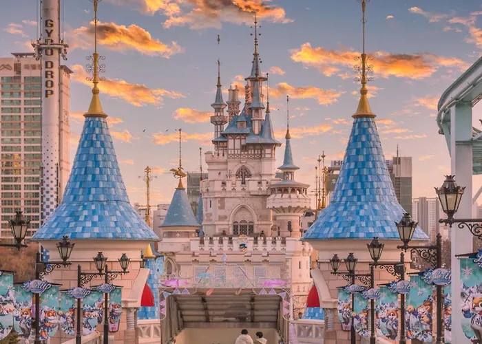 Near Lotte World, Kspo Dome, Coex, Olympic Park, 2 Rooms, 1 Queen Beds, 2single Bed, 4 People 서울특별시
